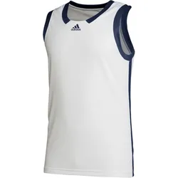 adidas Icon Squad Basketballtrikot Herren HF6715 - white/team navy blue/team navy blue S