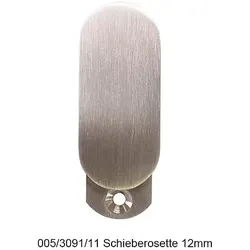 Schnegel Blindrosette oval (Ausführung: Aufschraubrosette zum Klippen Paar)