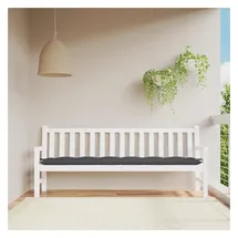 vidaXL Bankauflage 200 x 50 x 7 cm anthrazit 1 St.