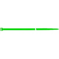 Kabelbinder Nylon grün 4,5x280mm 100 Stück - grün