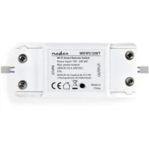Nedis Intelligenter Schalter mit WLAN-Kapazität, 10 A., weiß