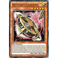 DUEA-DE033 Artefakt Chakram 1. Auflage im Set mit original Gwindi Kartenschutzhülle