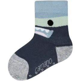 CAMANO 4er Pack camano Soft Bio-Baumwolle Full Terry Antirutsch Baby-Socken 7708 - overland trek 19-22