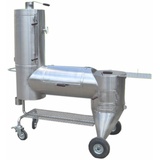 Edelstahl Grill Grillwagen Smoker Edelstahlgrill Räucherofen Holzkohlegrill