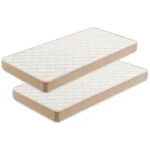 Moonia 2er-Pack Jugend-Matratzen - 70X180 - Moonia