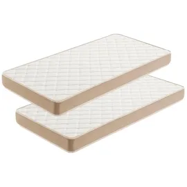 Moonia 2er-Pack Jugend-Matratzen - 70X180 - Moonia