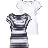 AJC Rundhalsshirt Blau 36/38
