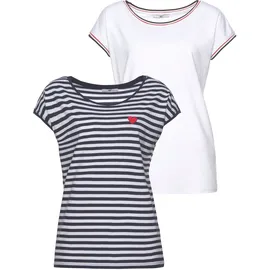 AJC Rundhalsshirt Blau 36/38