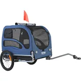 Vevor Hundeanhänger Fahrradanhänger Hundebuggy Anhänger 1440x725x845mm 45kg