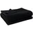 Soft-Fleece Decke 160 x 200 cm black