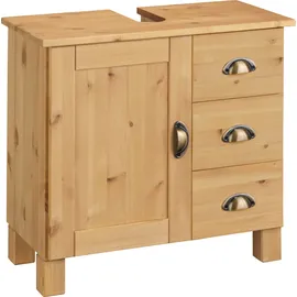 Home Affaire Waschbeckenunterschrank Oslo 60 x 55 cm Beige