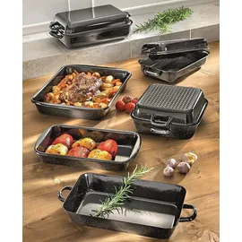 RIESS Gänsebräter 42 cm oval blau