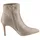 aniston shoes Stiefelette ANISTON SHOES, Damen, Gr. 39, beige, Velourslederimitat, Glitzer, Schuhe Stiefelette, Abendstiefelette mit Glitzersteinchen - NEUE KOLLEKTION