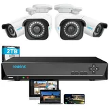 Reolink 8MP Überwachungskamera Set Weiß