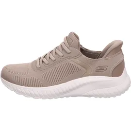 SKECHERS Bobs Squad Chaos Damen Taupe 36