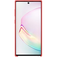 Samsung Silicone Cover für Galaxy Note 10 rot