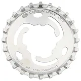Gates Hi 24z Alfine/nexus 45.5 Gang - Silver - One Size