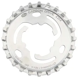 Gates Hi 24z Alfine/nexus 45.5 Gang - Silver - One Size