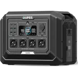 OUPES Mega 1 Tragbare Powerstation 2000W, 1024Wh Solargenerator mit 4 steckdose(4500W Spitze), Schnellladung 0-80% in 36 Min., Erweiterbar auf 5kWh LiFePO4 Akku Generator für Camping, Wohnmobil, Reise