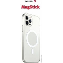 Swissten Clear Jelly MagStick iPhone 12 Mini Transparent Cover (iPhone), Smartphone Hülle, Transparent