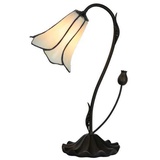 5LL-6046 Lampe Leuchte Tischleuchte Tischlampe Tiffany Bleiglaslampe Ø 17*43 cm