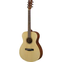 Yamaha FS400 Akustikgitarre – Kompakter Concert-Korpus, 25"-Mensur, Geringer Saitenabstand, Hauchdünnes Polyurethan-Finish, Dezentes Matt-Design – Natural Satin
