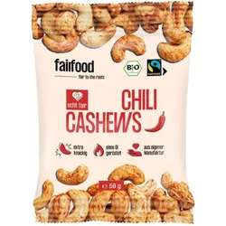 fairfood Freiburger Cashews Chili geröstet bio 50g