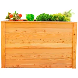 Tchibo - Hochbeet - 130x65x84cm - naturfarben - Holz / Polyethylen