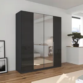 OTTO home Drehtürenschrank AGORDO 181 x 210 x 54 cm Grau