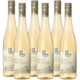 Markgraf von Baden 1112 Blanc de Noirs Trocken – Weißwein der Marke »Elfhundertzwölf« (6 x 0,75l)