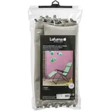 Lafuma RT - R Clip Batyline Iso, Seigle II - Ersatzbezug für Relaxsessel - Grau - Lounge Chair - CHAIR - Stuhl - Entspannen, Sonnenbaden - Outdoor - Kopfstütze