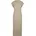 Long Extended Shoulder Dress Kleid Beige XS