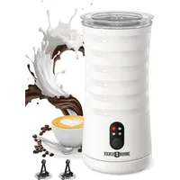 PARIS RHÔNE Milchaufschäumer Elektrisch 4-in-1 Milchschäumer für Heißer und Kalter Milchschaum, Warme Milch, Rutschfest Griffige Form Automatische Abschaltung Milchbehälter