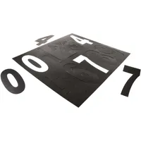 Deko-Light 930807 Mechanisches Systemzubehör, Nummernset 0-9 für Casa, Höhe: 100 mm