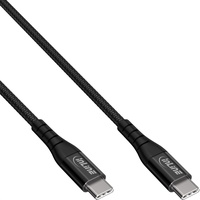 InLine USB 2.0 Kabel, USB-C Stecker/Stecker Schnellladekabel, 100W, 1m