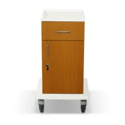 ETERNASOLID MULTICART Arbeitswagen T14 mit Schublade und Drehtür 92469-KI , Farbe: kirsche