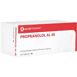 Propranolol AL 40 Tabletten 100 St