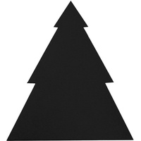 primaflor Primaflor-Ideen in Textil Platzset »Tannenbaum, Weihnachtsdeko«, (Set, 4 St.), auch ideal als Tischdeko oder Untersetzer, Größe 47,5 x 40cm, schwarz