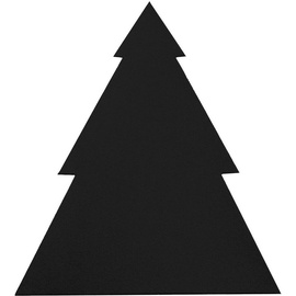 primaflor Primaflor-Ideen in Textil Platzset »Tannenbaum, Weihnachtsdeko«, (Set, 4 St.), auch ideal als Tischdeko oder Untersetzer, Größe 47,5 x 40cm, schwarz