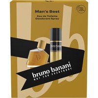 bruno banani Man's Best Geschenkset Eau de Toilette 30 ml + Deo 50 ml