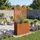 casa.pro Malja 146 x 83 x 31 cm Braun