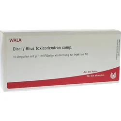 WALA Disci/Rhus toxicodendron comp. Ampullen 10X1 ml Ampullen