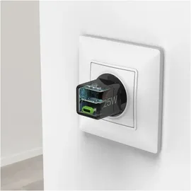 Hama Schnellladegerät Super-Mini-Charger USB-C PD 25 W Schwarz
