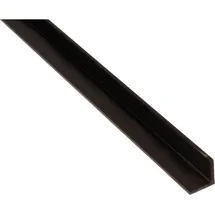 GAH Alberts Winkelprofil Kunststoff 20 mm x 20 mm x 2.000 mm Schwarz