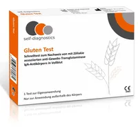 Self-Diagnostics Gluten Test für zu Hause - Zöliakie Selbsttest 1 St