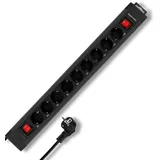 REV Ritter REV Supraline, 9fach schaltbar, 2.4m, anthrazit/schwarz 0014923513