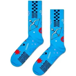 Happy Socks Zodiac Signs Sagittarius Sock Blau Muster Gr 41/46