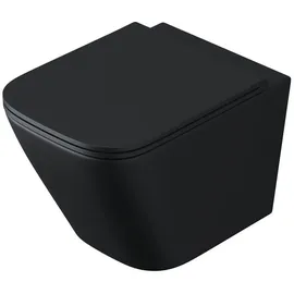 doporro Aachen mit WC-Sitz Schwarz