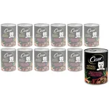 Cesar Nassfutter für Hunde Natural Goodness Dose Huhn Alleinfuttermittel 12x400g