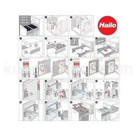 HAILO Euro Cargo 38 l Dunkelgrau